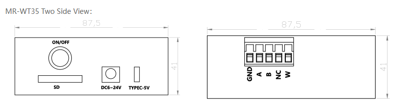MR-WT35 DMX Handheld Encoder DMX Address Writer