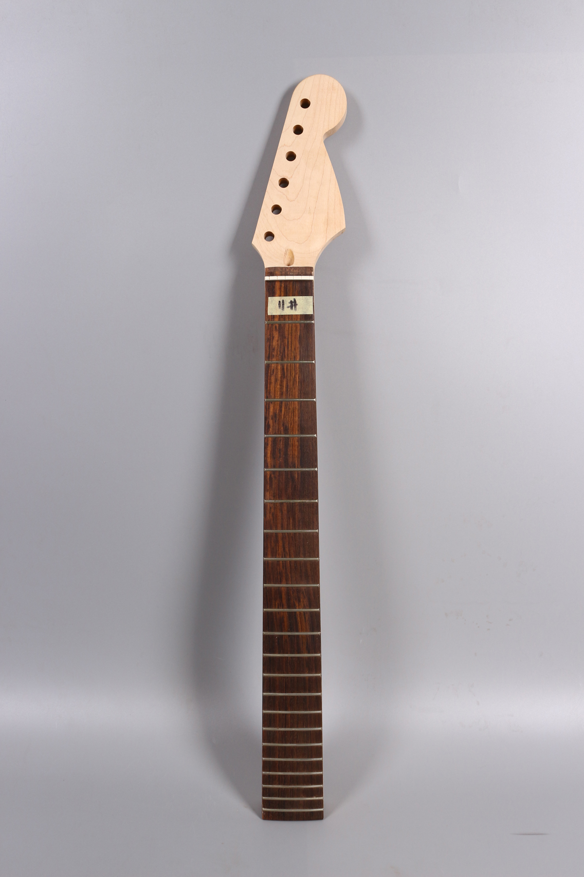 Unfinished guitar neck 22fret 25.5inch Mahogany Ebony Fretboard DIY guitar necks No inlay guitar
