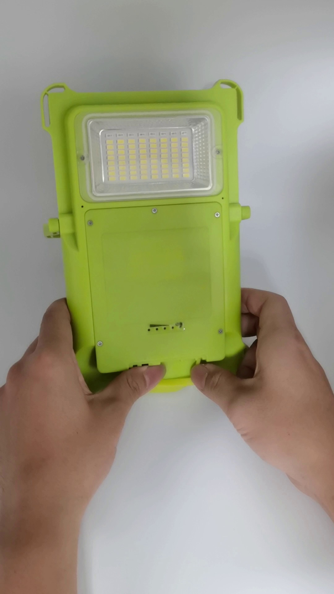 Solar-Powered Camping Light with Power Bank for Outdoor Adventures