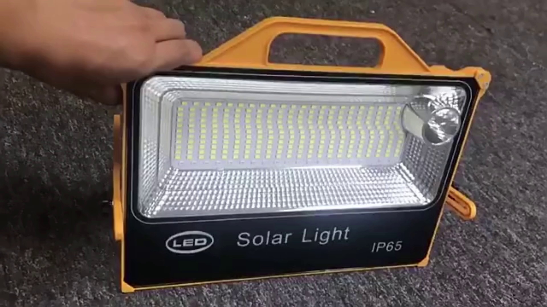 Adjustable Brightness Solar Camping Light with Rechargeable 