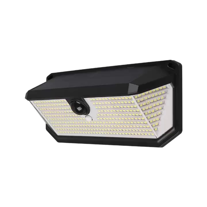 Contemporary Solar Wall Light with Bright High Luminosity Feature