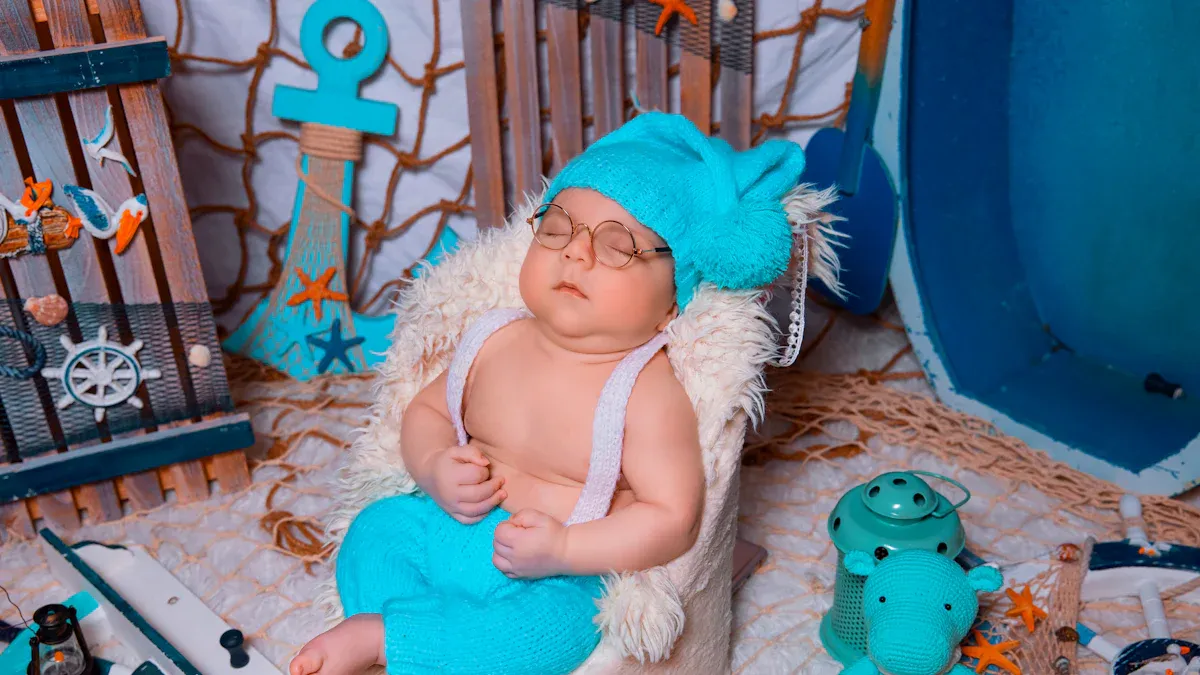 Variety of Styles in an Infant Clothing Boutique