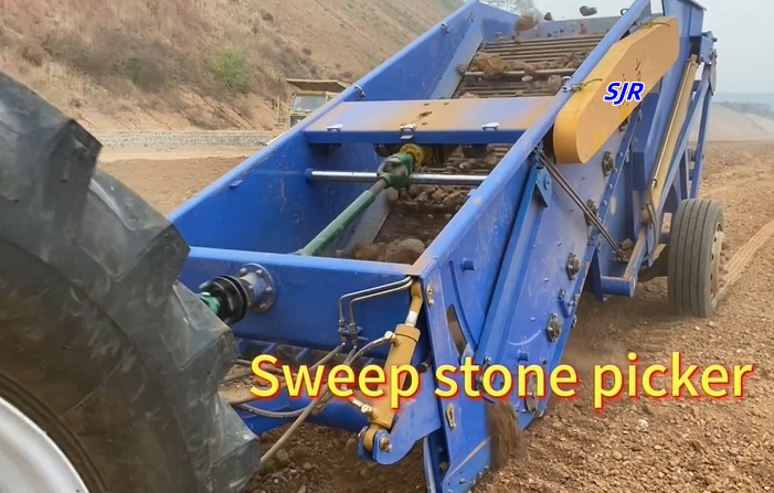 Stone picker machinery