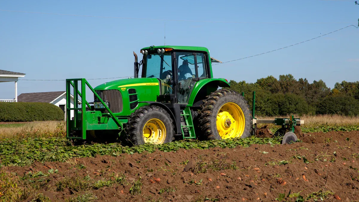 Mechanics of Potato Planter Machines