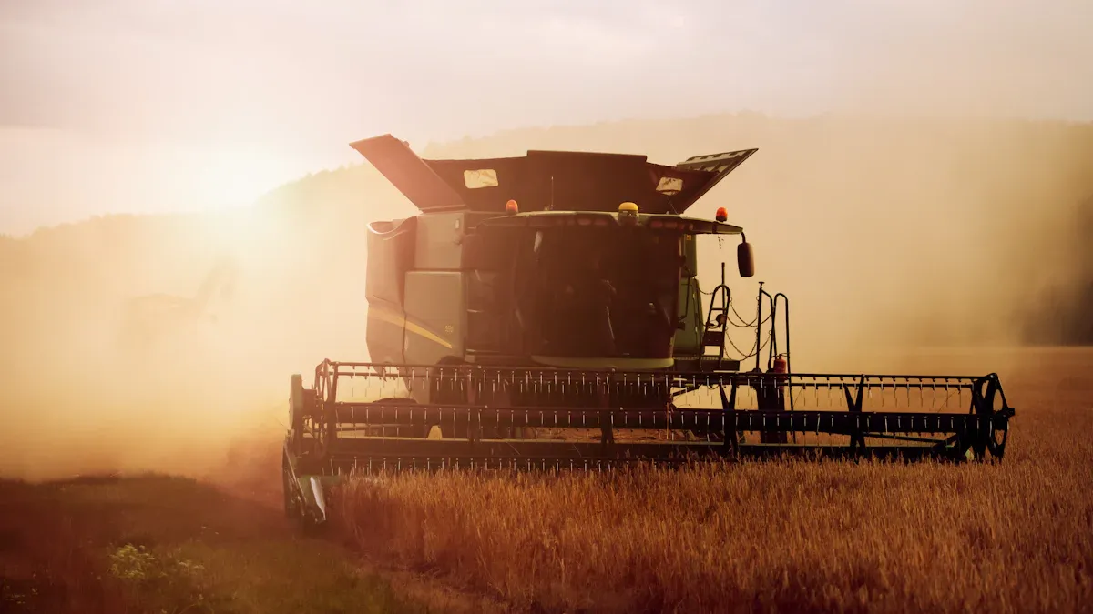 The Essential Anatomy of a Combine Harvester