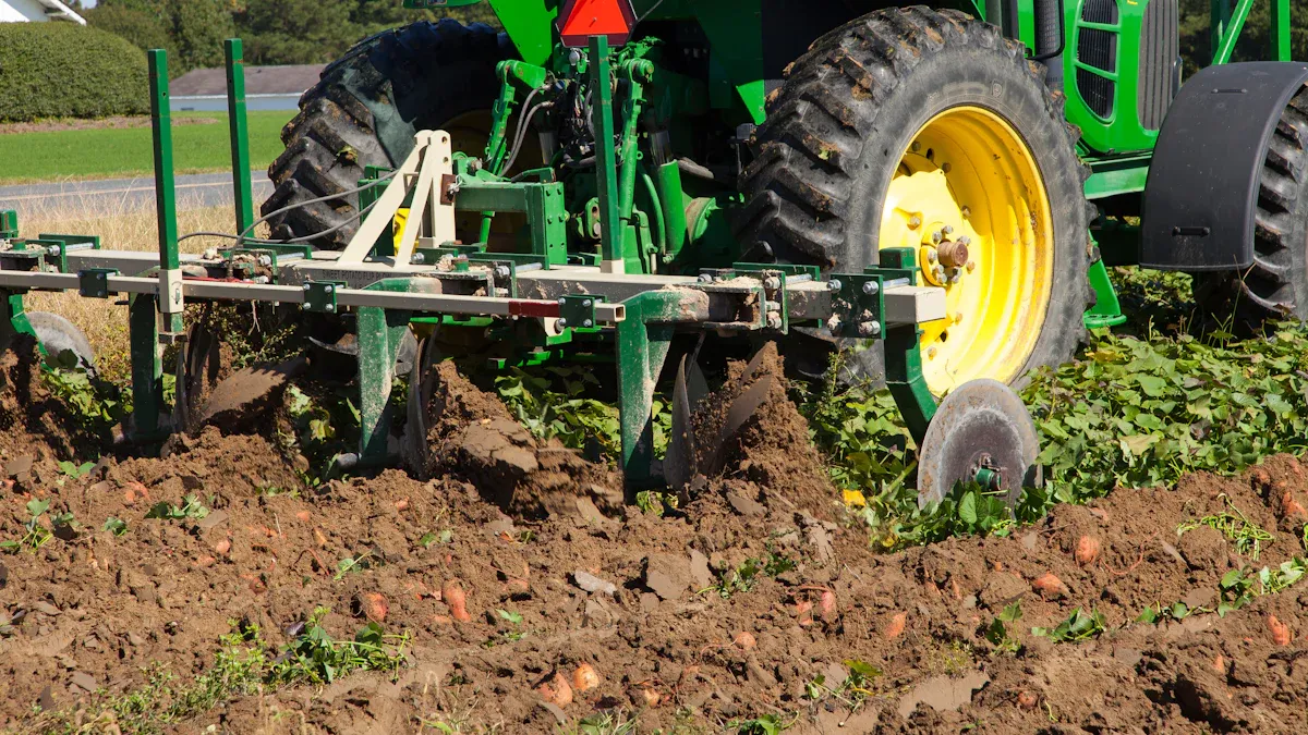 Size and Capacity of Potato Planter Machine