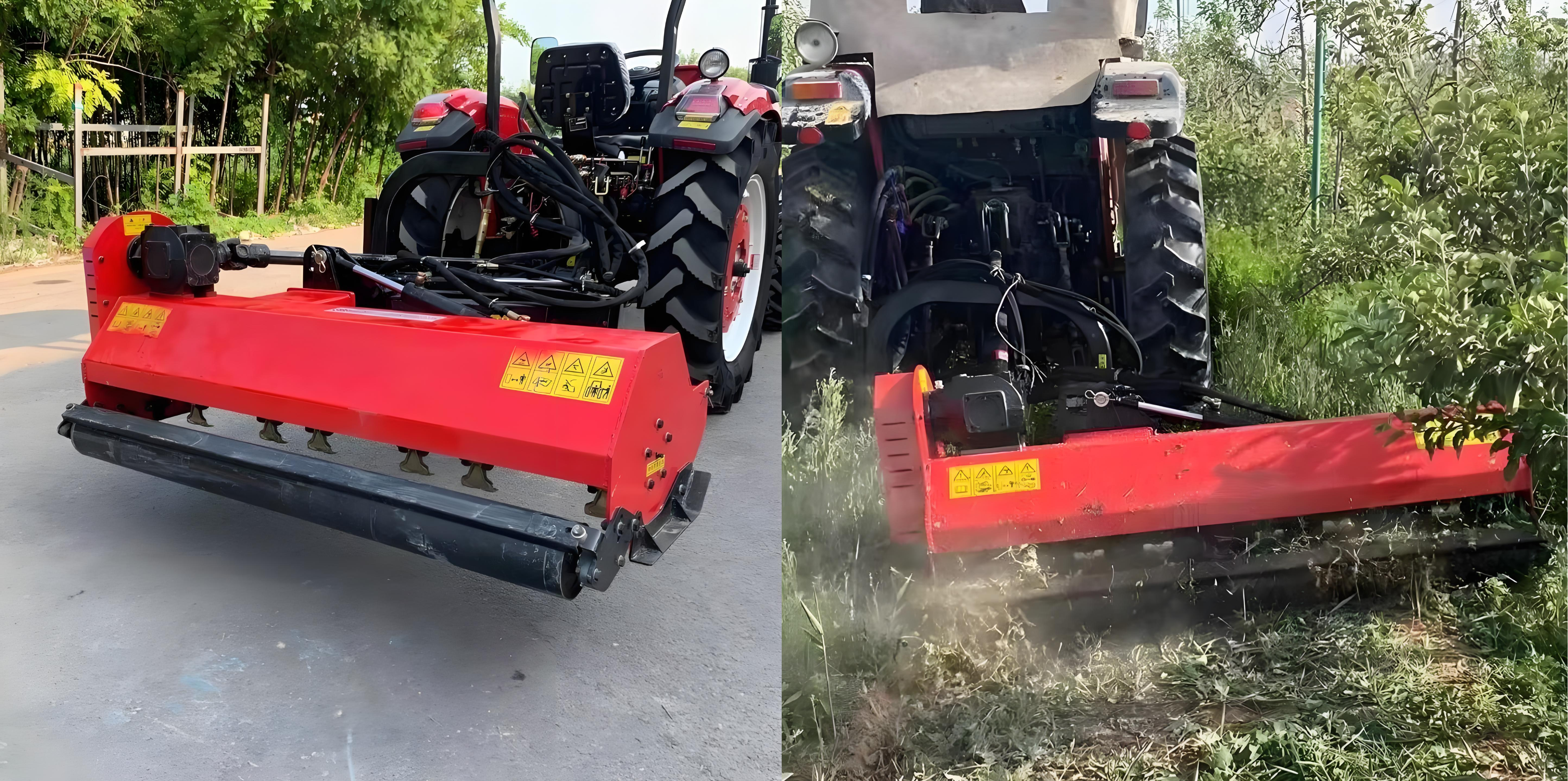 Three-point Hanging Side Lawn Mower