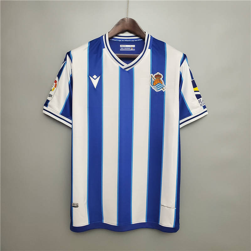 Real Sociedad Kit 20/21 : 2020 20 21 Real Sociedad Soccer Jerseys Home