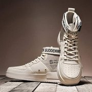XIDISO High Top Fashion Mens Sneakers Walking Shoes  _0
