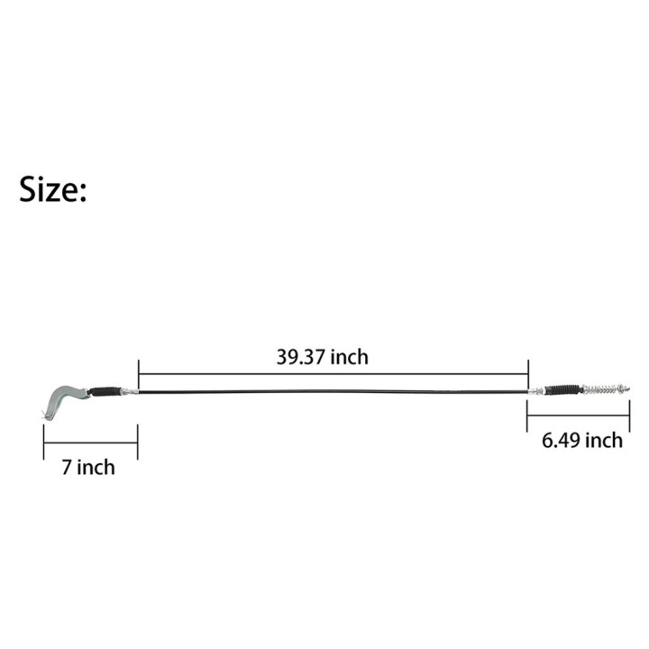 40 Inch Forward Reverse Shift Cable for EZGO 1991-2001 4-Cycle Gas Golf Cart, OEM: 25691G01  