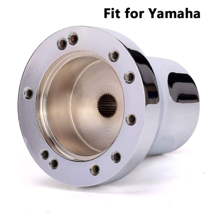 Golf Cart Steering Wheel Adapter for Yamaha - Silver Color??