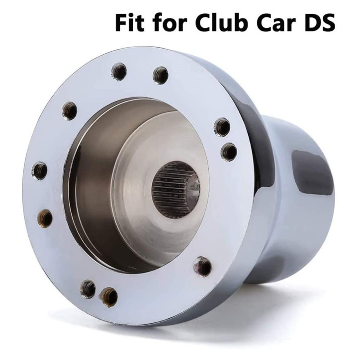 Golf Cart Steering Wheel Adapter for Club Car DS - Sliver Color  