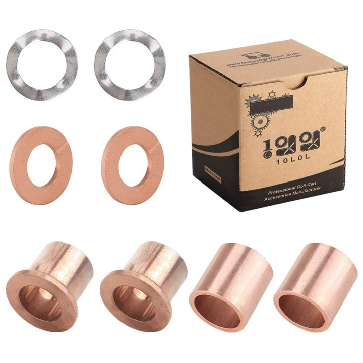 Upper or Lower Spindle Bronze Bushing King Pin Fits Club Car DS 1981 Up OEM 8067, 7048, 1010150, 101638  