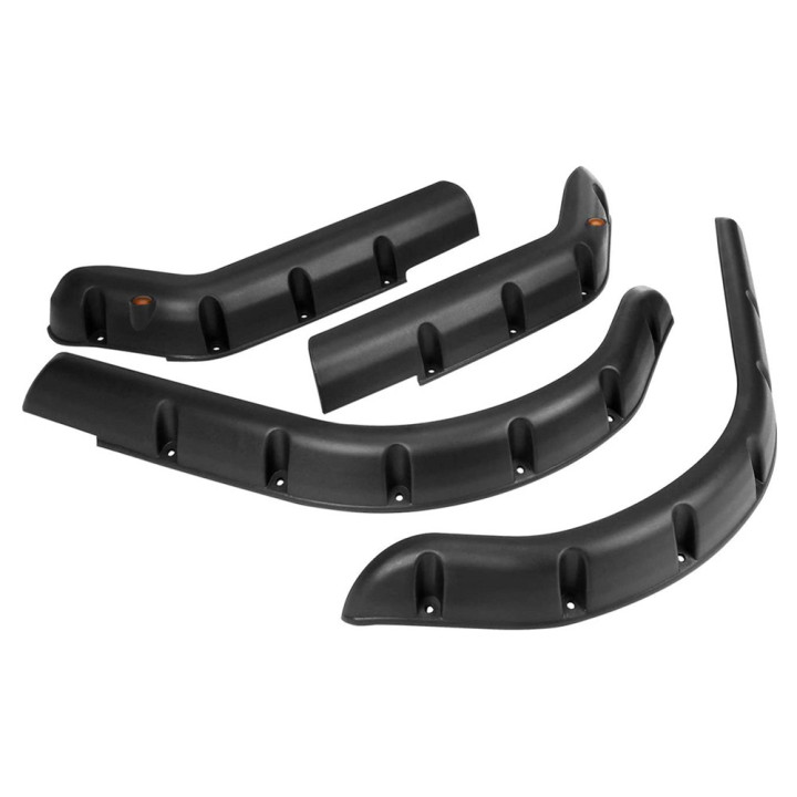 Front Rear Fender Flares for EZGO TXT 1998-2013 Gas/Electric (Not Fits 48V Electric), with Metal Hardware, Set of 4??