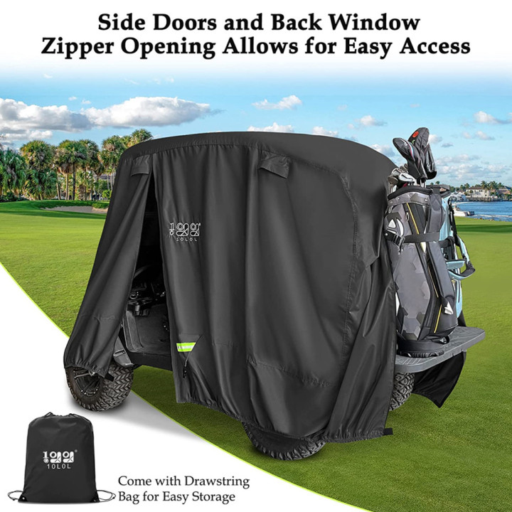 Easy Access Golf Cart Cover