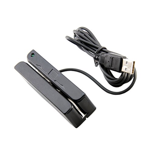 MSR90 USB Swipe Magnetic Credit Card Reader 3 Tracks Mini Smart Card Reader MSR605 MSR606 Deftun 