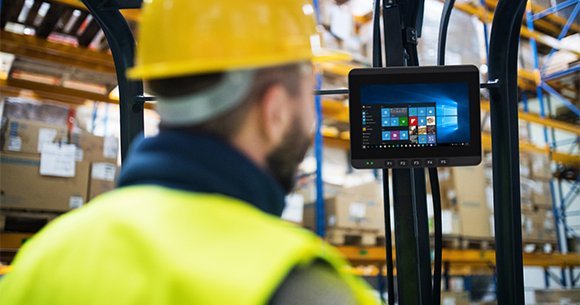 Things to Consider When Mounting a Rugged Tablet to a Forklift