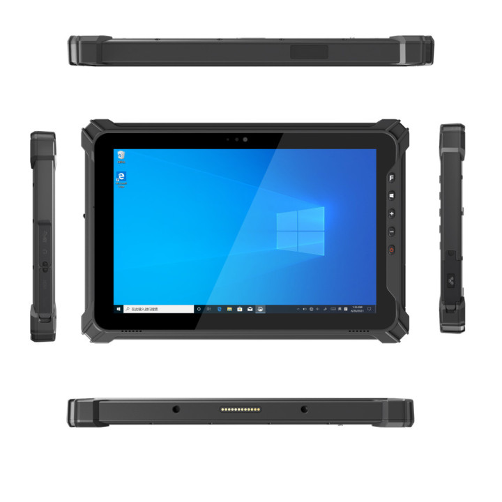 Rugged Windows 11 Tablet Industrial PC 10.1 N5100 8GB RAM RS232 DB9 UART