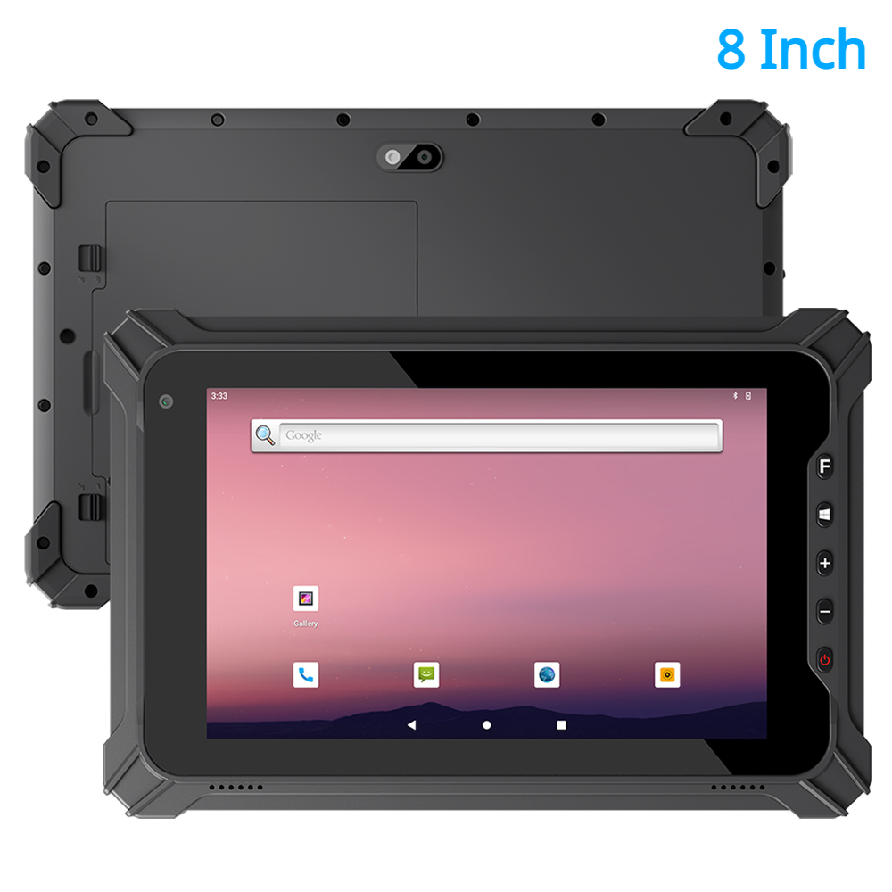 Rugged Android Tablet PC IP67 Waterproof 8 Inch Octa-Core 8GB RAM GPS WiFi  HDMI 08MF