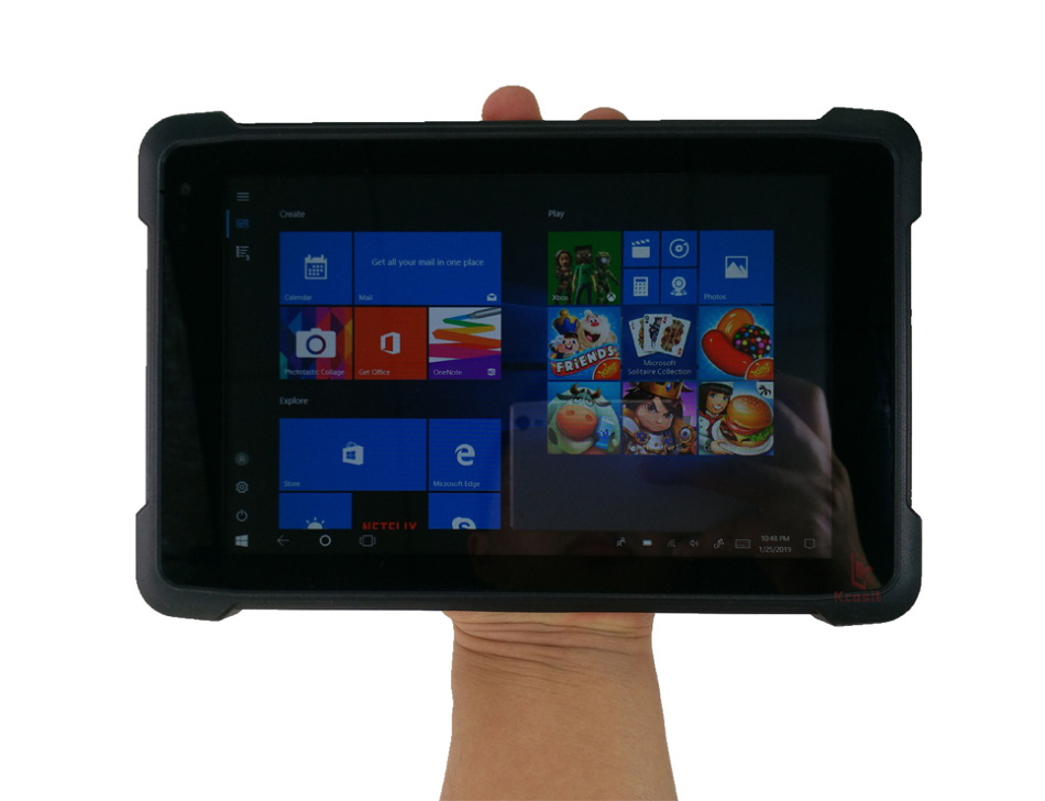 industrial Windows 10Pro Tablet PC 2D Scanner Military Mobile Computer