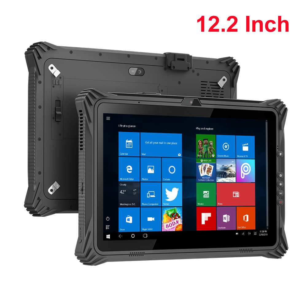 Rugged Win10 Pro Waterproof Tablet PC 12.2Intel I5 GNSS GPS RJ45 HDMI