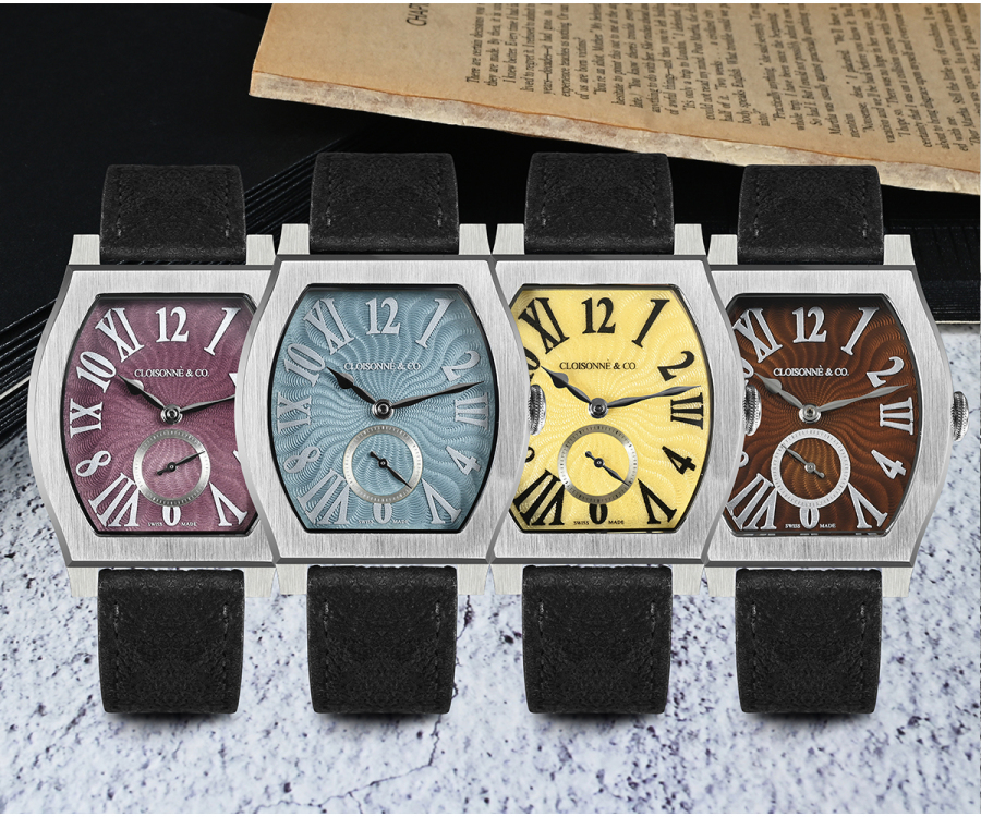 San Martin new limited edition ETA7001 Barrel Shaped Mechanical Watch SN0100
