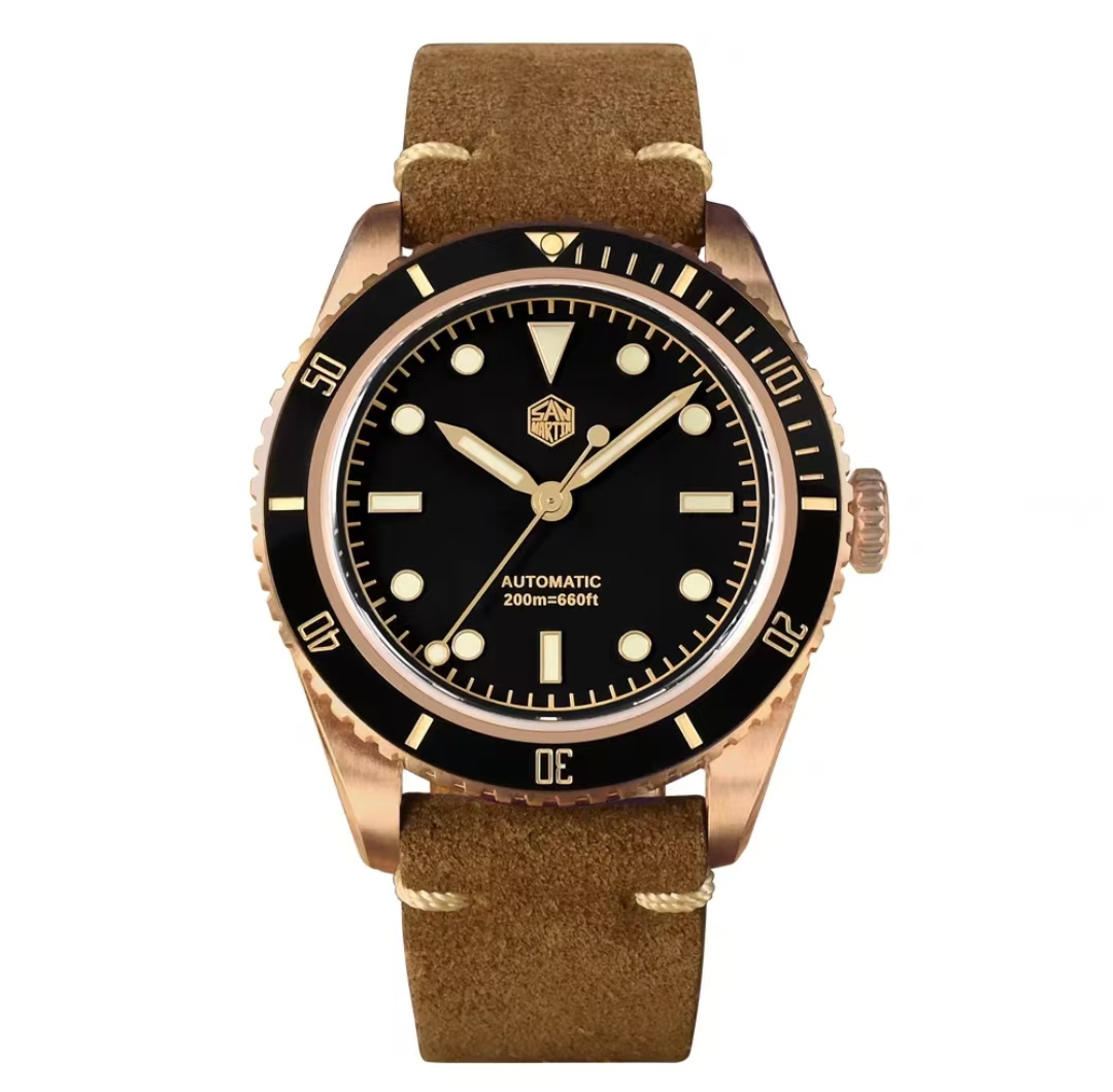 San martin bronze watch hotsell