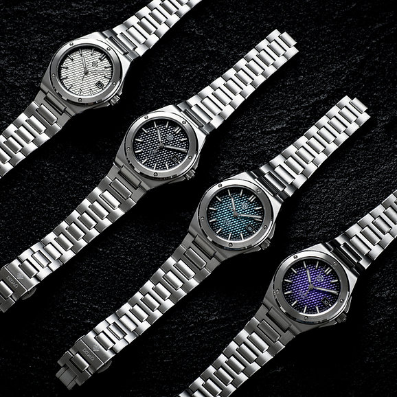 IXDAO 39.5 mm 100m Water Resistant Stainless steel