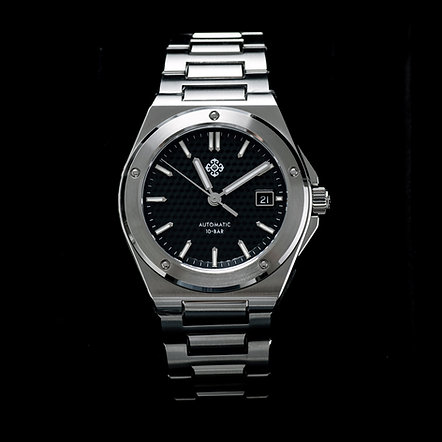 IXDAO 39.5 mm 100m Water Resistant Stainless steel