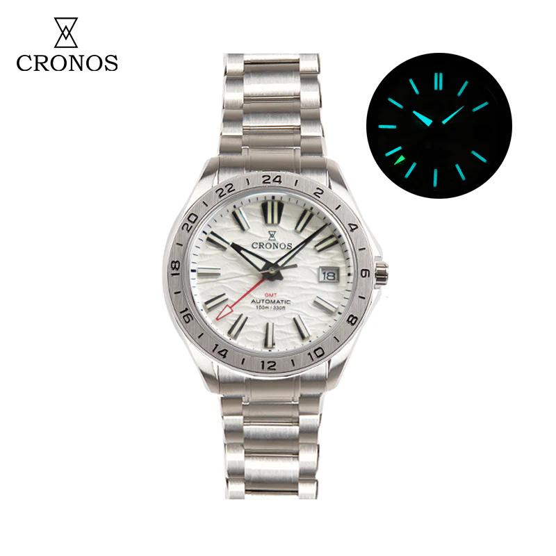 Cronos 2025 Rhombus / Perlage Dial Limited 39mm See-through