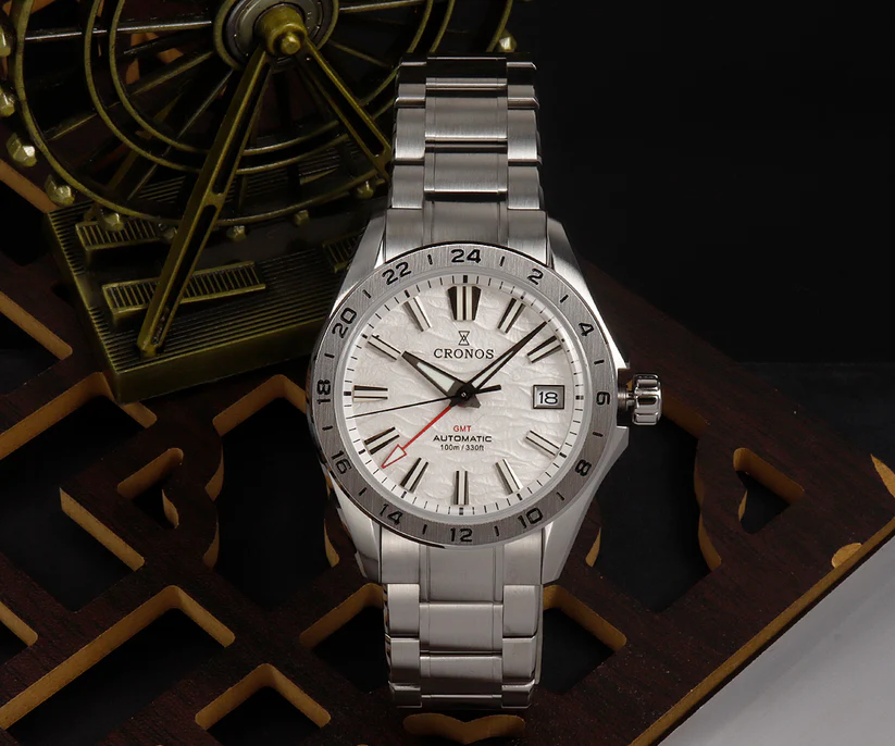 Cronos 2025 Rhombus / Perlage Dial Limited 39mm See-through