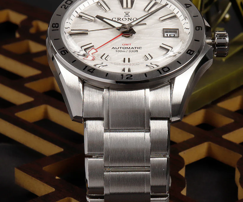 Cronos 2025 Rhombus / Perlage Dial Limited 39mm See-through