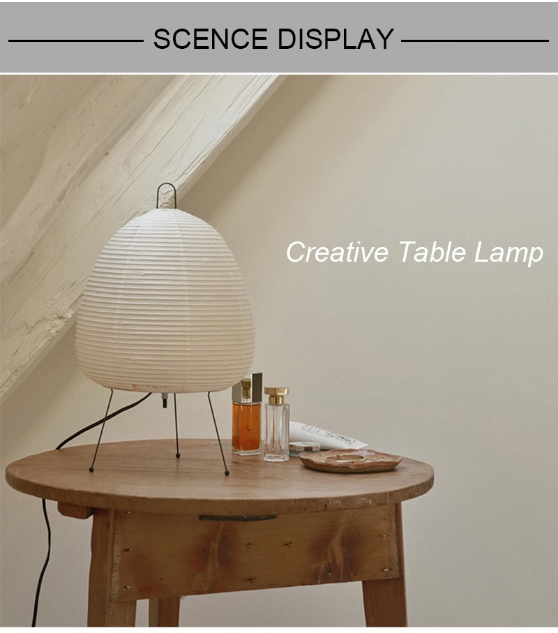 Japanese Style noguchi Tripod Table Lamp  Japanese Style Noguchi Tripod Table Lamp  Noguchi table lamp,Japanese table lamp