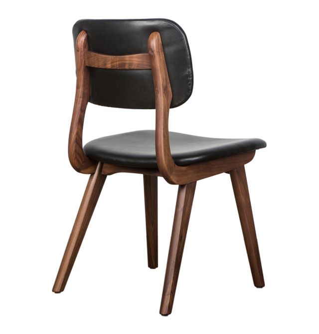 Designer dinning chair Italian Leather Dining Chair replica  
