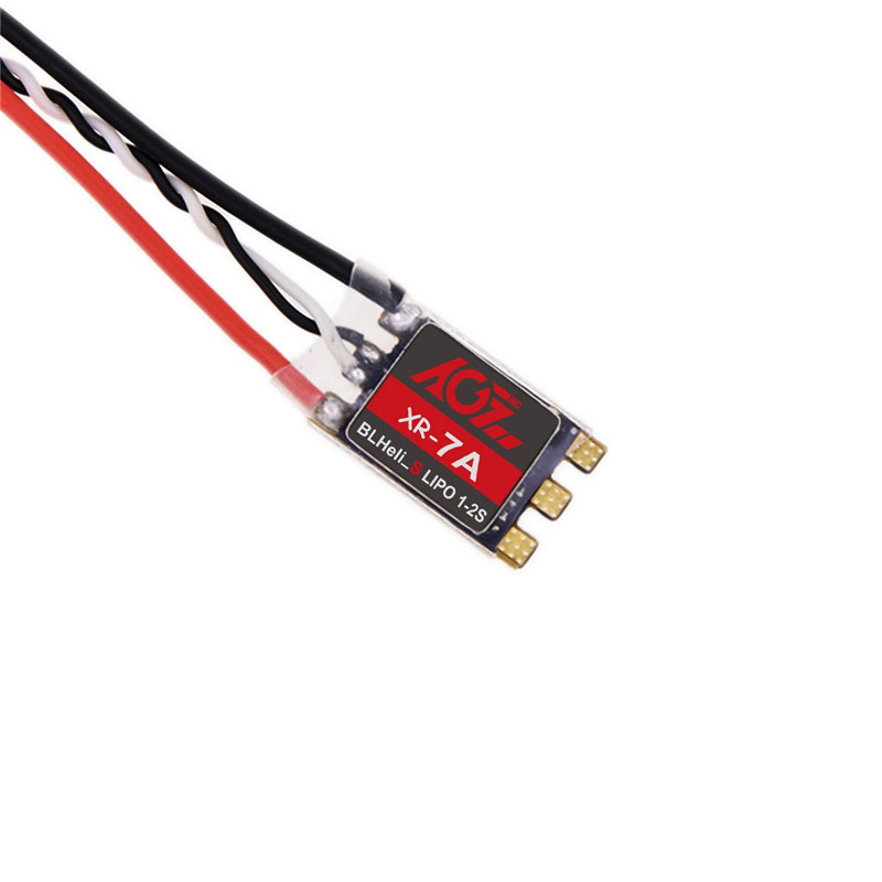 AGFRC Brushless ESC BLHeli_S Electronic Speed Controller for FPV Drone