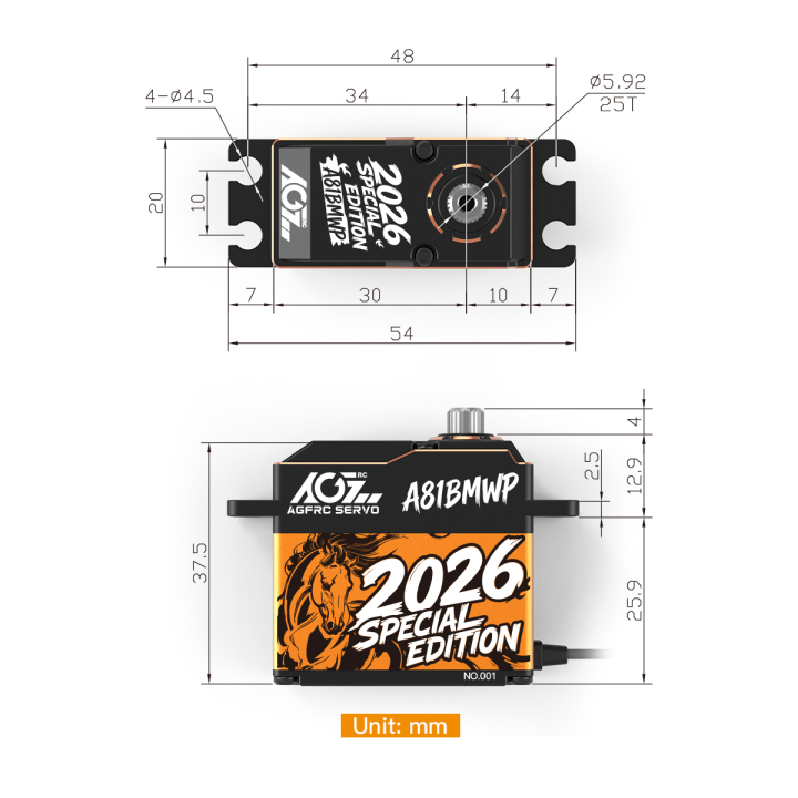 AGFRC 2026 Special Edition A81BMWP Advanced Ultra Power Pro 55KG
