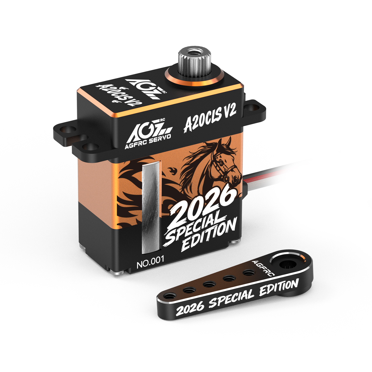 AGFRC 2026 Special Edition A20CLS V2 0.08sec 7.5KG HV High Speed
