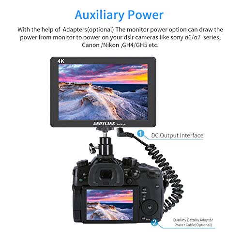 ANDCYINE X7 Ultra Brightness Camera Video Monitor HDMI Field