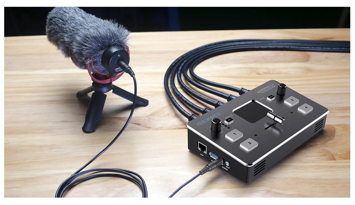 Video Switcher Feelworld Livepro L1 Mini Switcher FEELWORLD