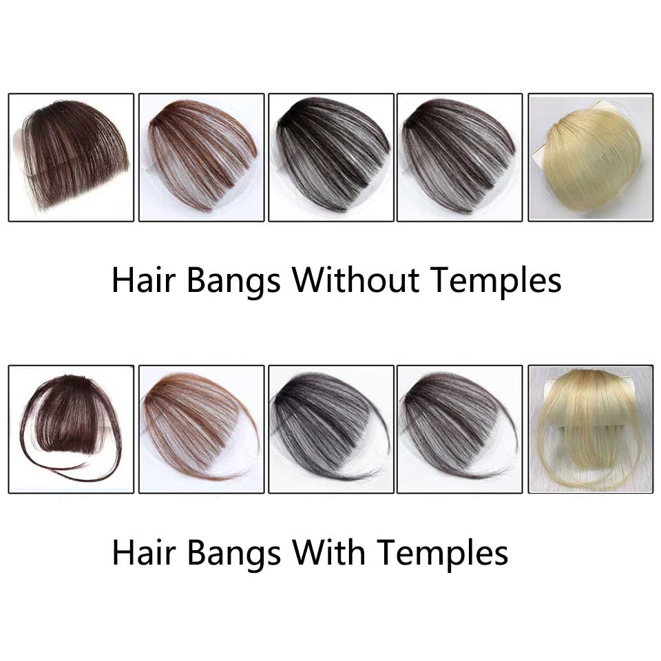 Real Human Hair Bangs - Hand Tied MiNi Hair Bangs Fashion Clip-in Hair Extension  Real Human Hair Bangs - Hand Tied MiNi Hair Bangs Fashion Clip-in Hair Extension 