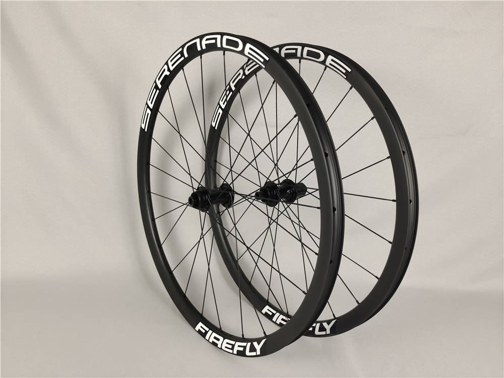 Elevate your cycling experience with the 30mm gravel bicycle wheelset 