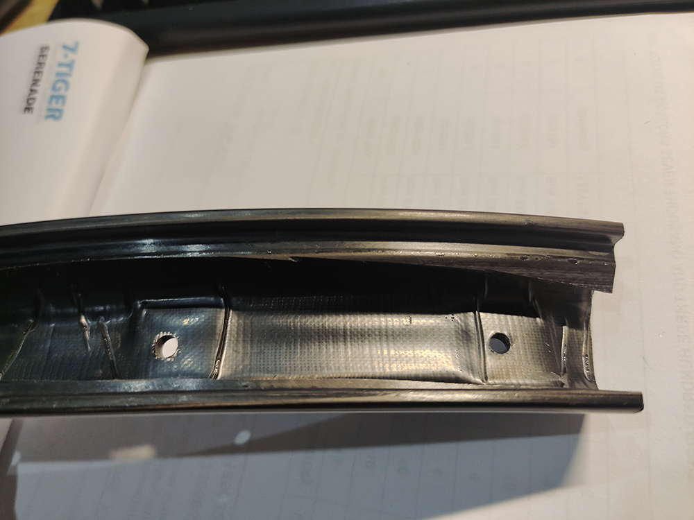 Have you ever seen the internal carbon rims? Spoke hole location