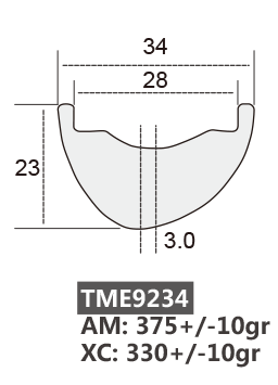 29er Carbon Mountain Premium Bicycle Rims 29er mtb carbon rims