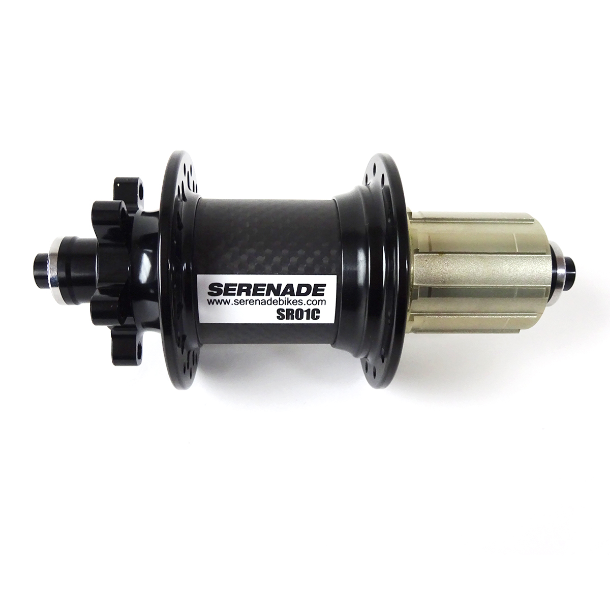 Carbon mountain bike wheels hub disk 28 holes SM010 Carbon mountain bike disk hubs 6 bolts front 100 rear 135mm