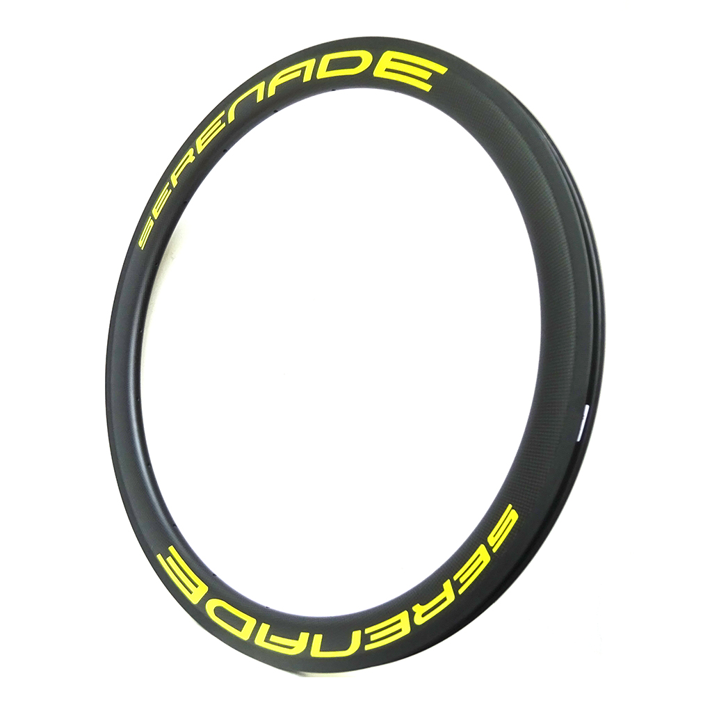 50mm 700c carbon road bike rims 25mm wide clincher rims 700c cycle wheeling carbon road bike components 50mm clincher rims