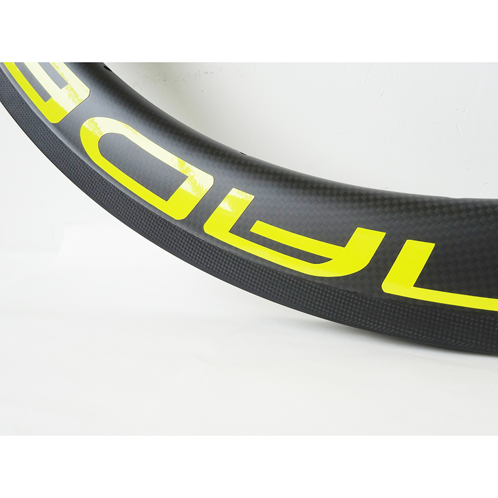 50mm 700c carbon road bike rims 25mm wide clincher rims 700c cycle wheeling carbon road bike components 50mm clincher rims