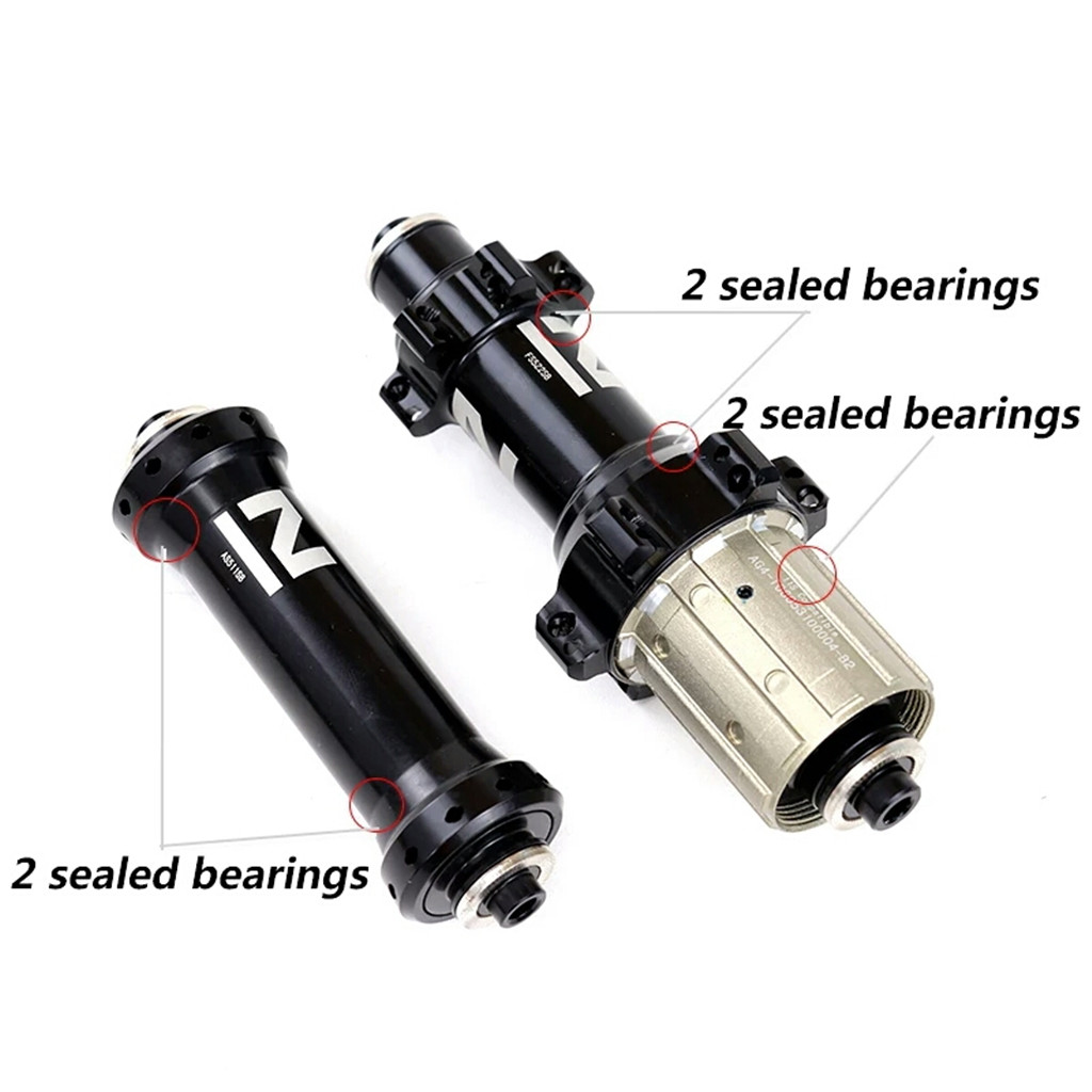 Novatec AS511SB FS522SB 20 24 Hole Straight Pull Road Bike Hub Super Light 11S Bicycle V Brake Hub With Quick Release Front Rear Straight pull Novatec AS511SB FS522SB-11S 20H 24H Road Bike Alloy Hubs