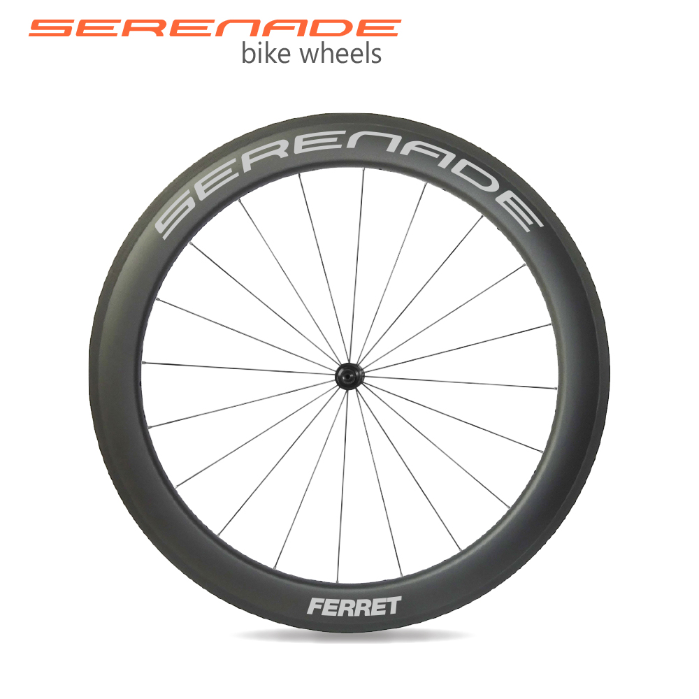 55mm deep carbon 700C 25mm wide road rim clincher U shape tubeless compatible 55mm deep carbon 700C 25mm wide road rim clincher U shape tubeless compatible