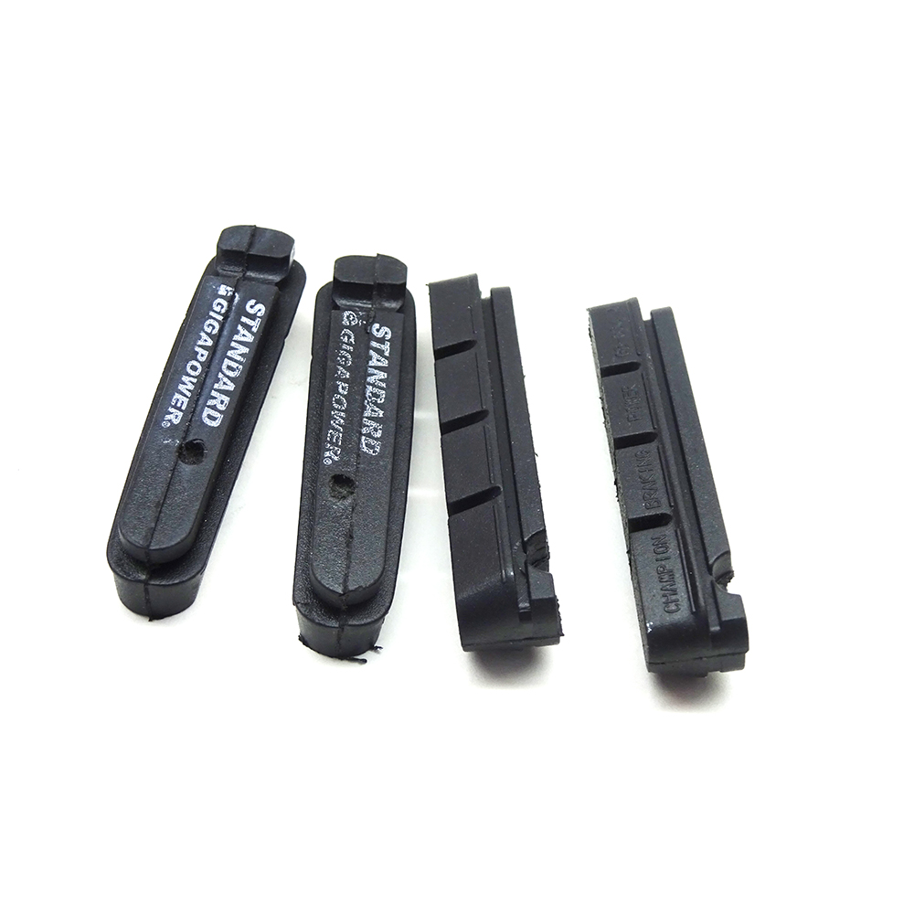 GIGA Power 336 Brake Pads For Carbon Road Bike Wheelsets V Brake Brake Surface 2 Pairs/sets Brake Pads Carbon Bicycle Rim Use 