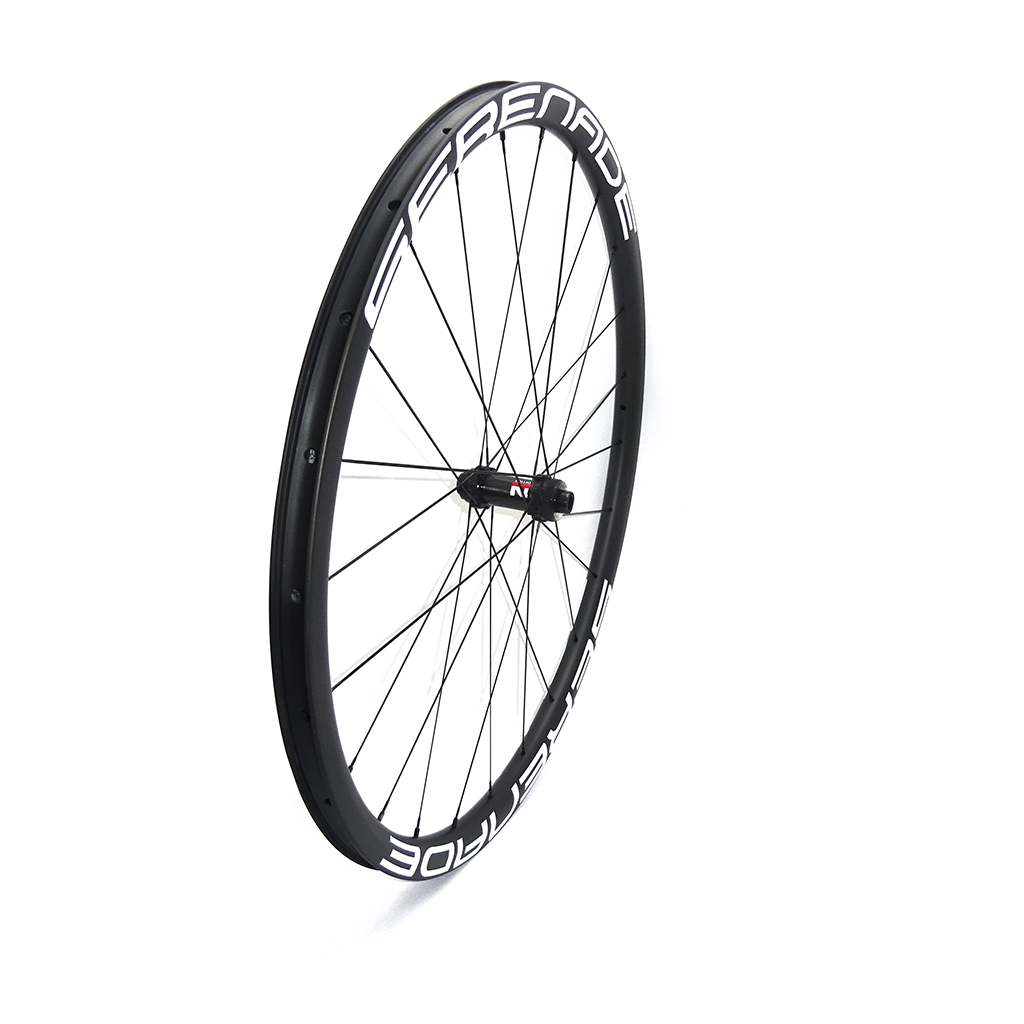Serenade Disc brake 30mm full carbon tubeless bicycle wheelset road bike wheels Novatec D411SB-D412SB Disc brake 30mm full carbon tubeless bicycle wheelset road bike wheels